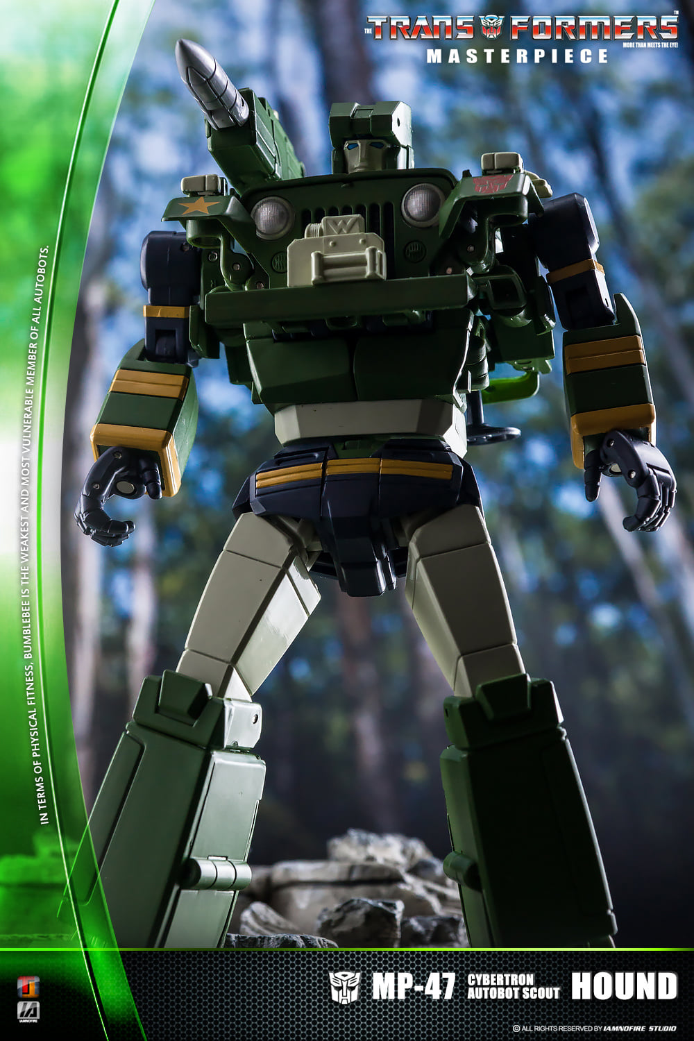 Takara Transformers MP-47 Hound - IAMNOFIRE Toy Photography Gallery